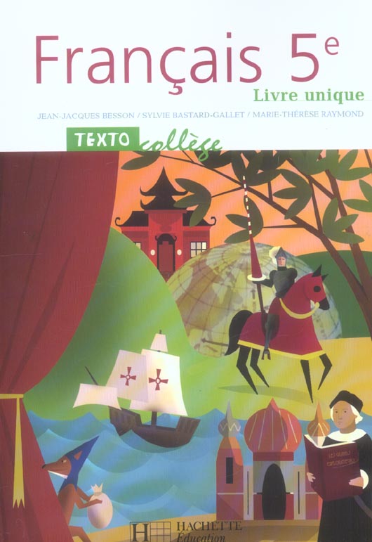Français ; 5ème ; livre de l'élève (édition 2006)