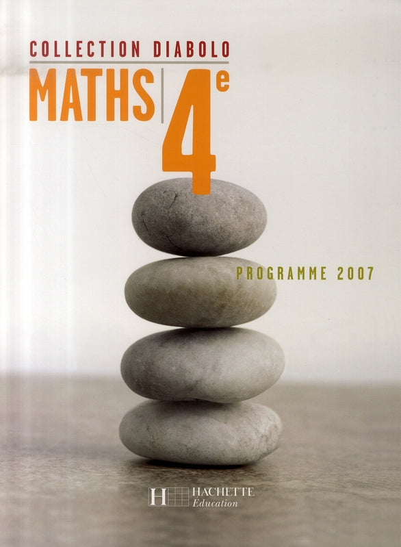 DIABOLO : mathématiques ; 4ème ; livre de l'élève ; édition 2007
