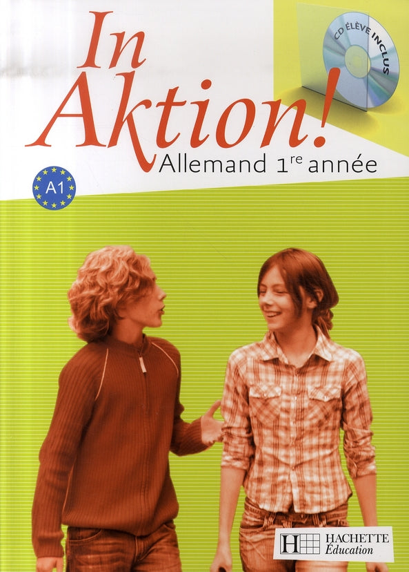 In aktion ; allemand  ; 1ère année ; livre de l'élève