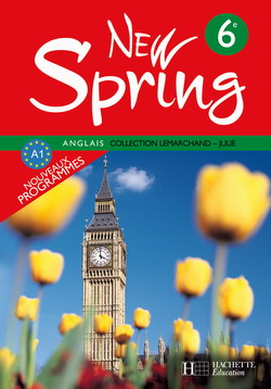 New spring ; anglais lv1 ; 6ème ; livre de l'élève (édition 2006)