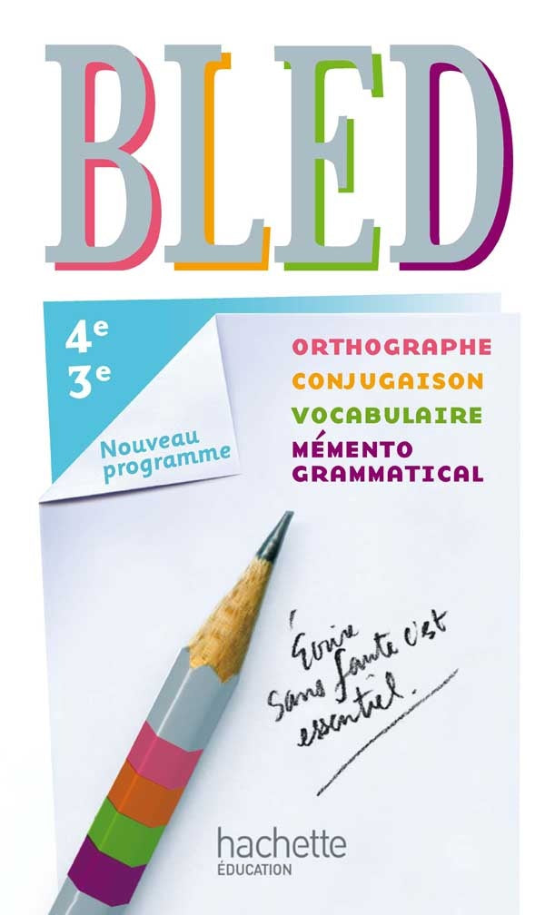 Bled ; 4ème/3ème ; livre de l'élève (édition 2012)