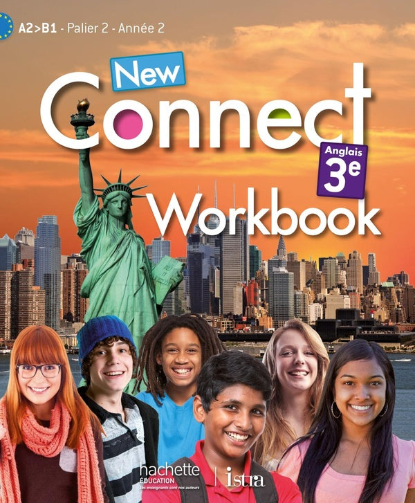 NEW CONNECT : anglais ; 3ème ; année 2 ; palier 2 ; workbook (édition 2014)