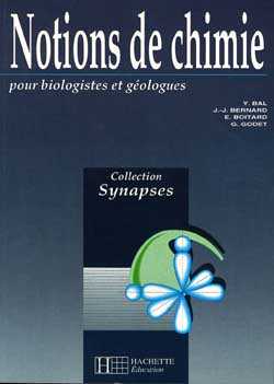 Notions de chimie pour biologistes et geologues