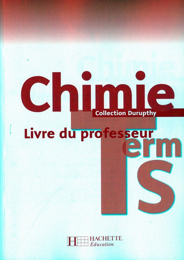 Chimie ; terminale s
