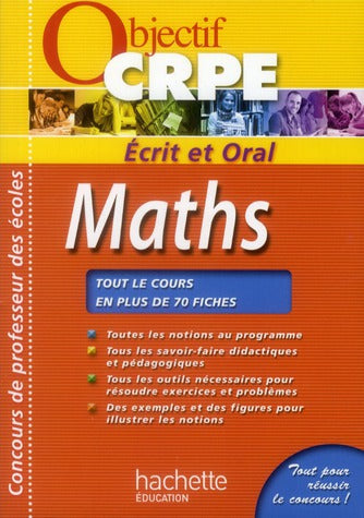 Le CRPE en fiches ; mathématiques