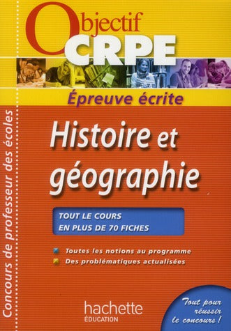 Le CRPE en fiches ; histoire/géographie