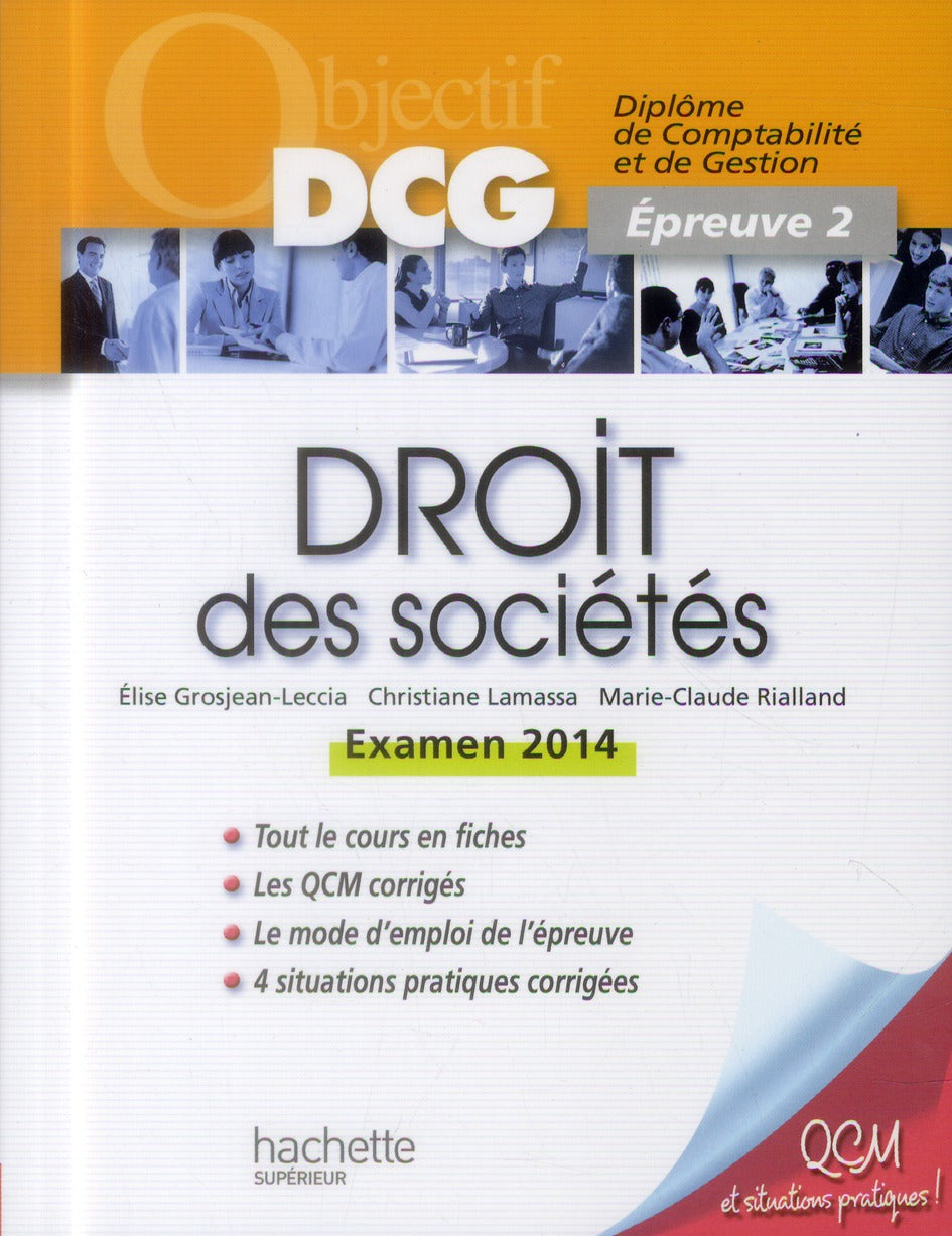 Droit des sociétés ; épreuve 2 (édition 2013/2014)