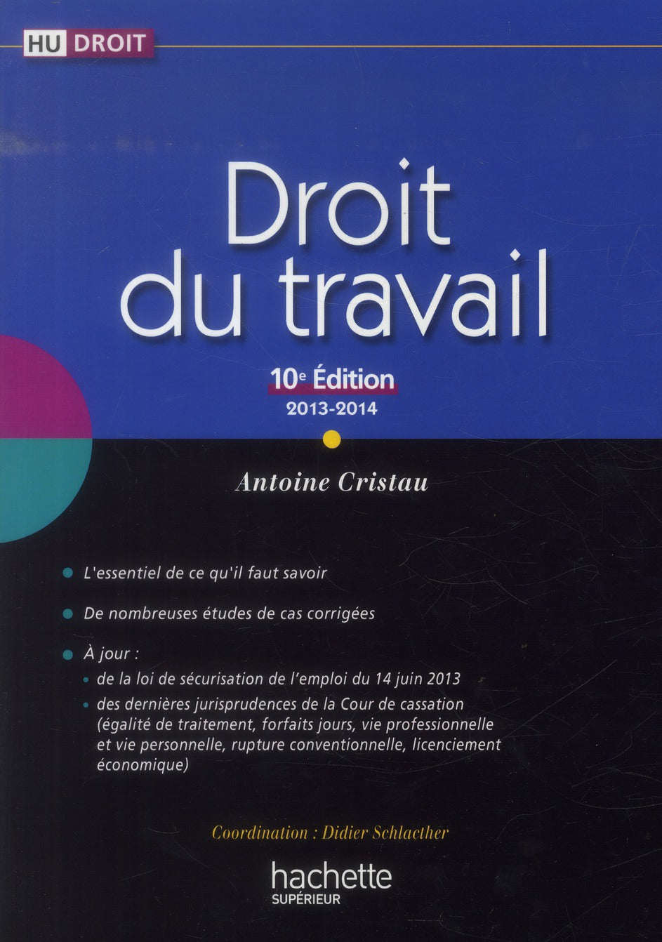 HU DROIT : droit du travail (10e édition)