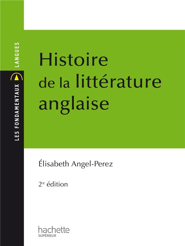 Histoire de la littérature anglaise (2e édition)