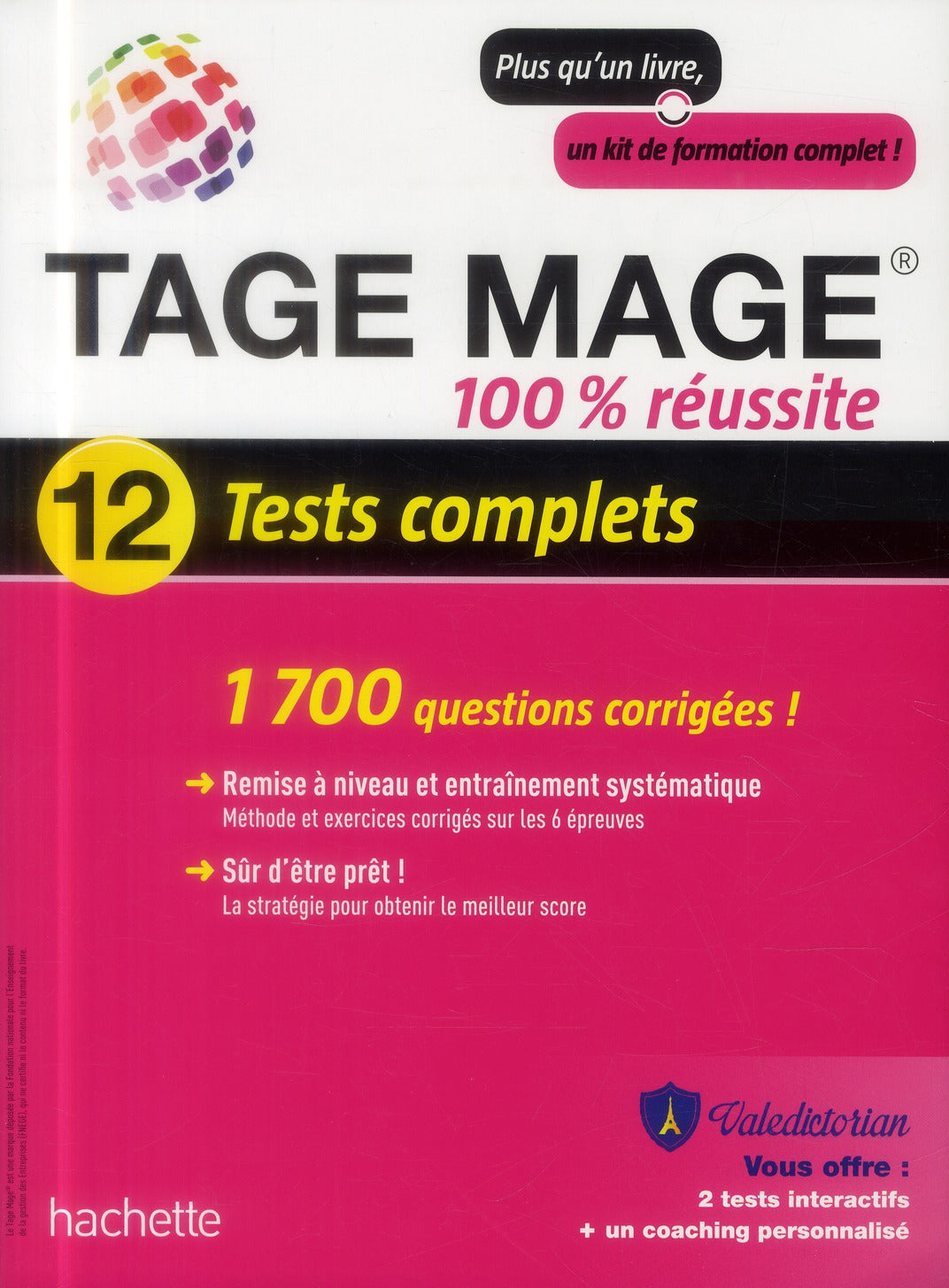 TAGE MAGE ; 100% réussite ; 12 tests complets