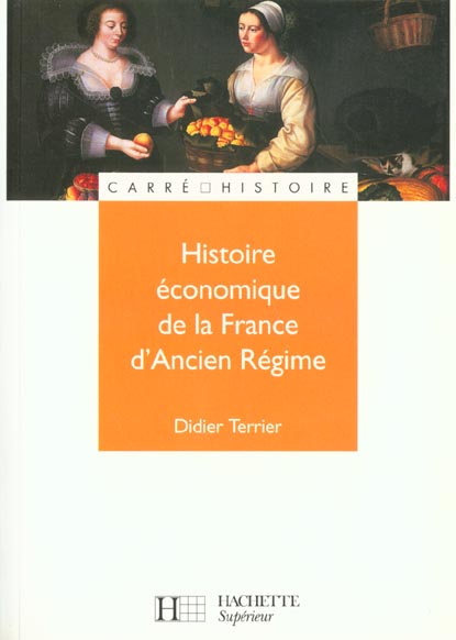 Histoire economique de la france d'ancien regime