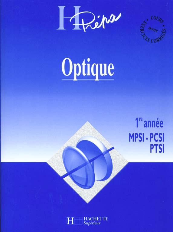 Optique premiere annee mpsi pcsi ptsi