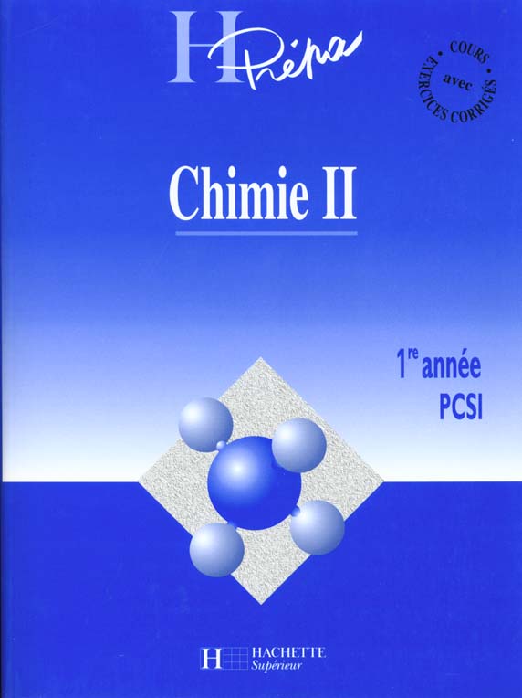 Chimie t.2 ; premiere annee pcsi