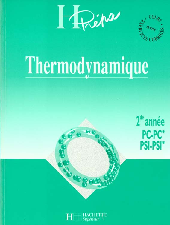 Thermodynamique deuxieme annee pc psi