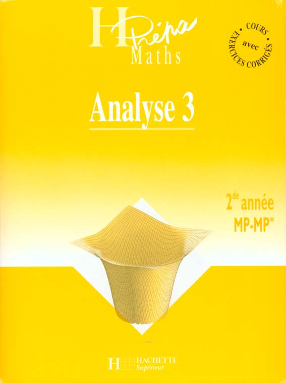 Analyse t.3 ; mp 2e annee