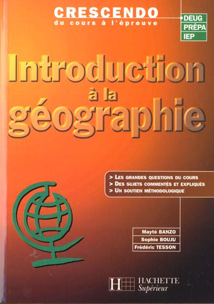 Introduction a la geographie