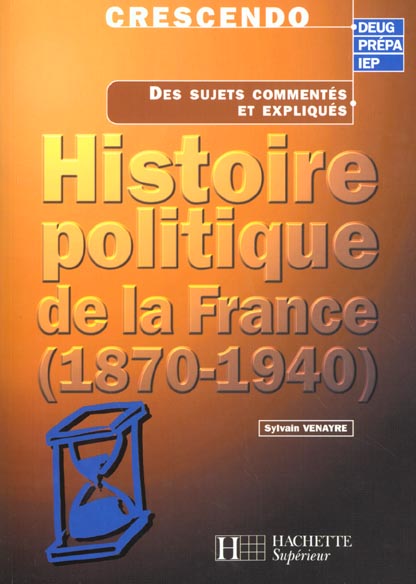 L'histoire politique de la france 1870-1940