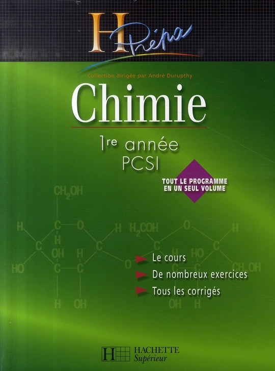 Chimie ; 1e année pcsi ; tout en un