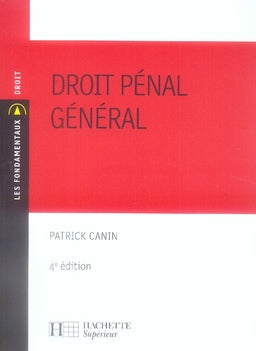 Droit pénal général (4e édition)