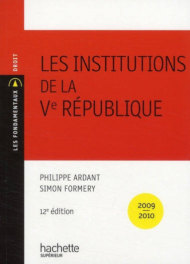 Les institutions de la V République
