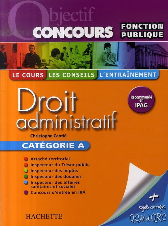 Objectif concours : droit administratif ; catégorie A