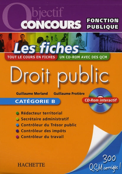 Objectif concours : droit public ; catégorie B