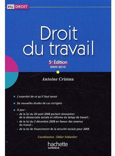 Droit du travail (édition 2009/2010)
