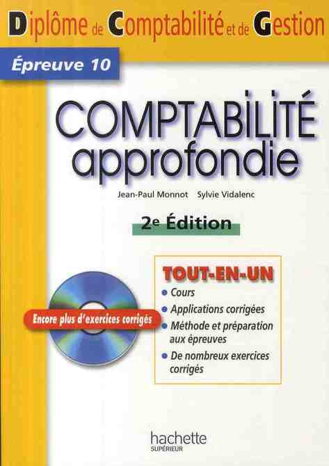 DCG ; comptabilité approfondie ; épreuve 10 (2e édition)
