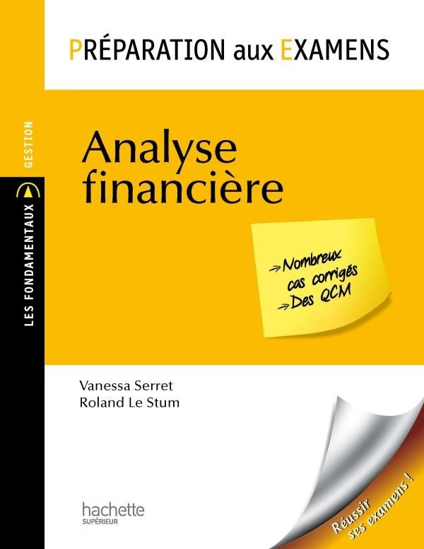 Préparation aux examens ; analyse financière