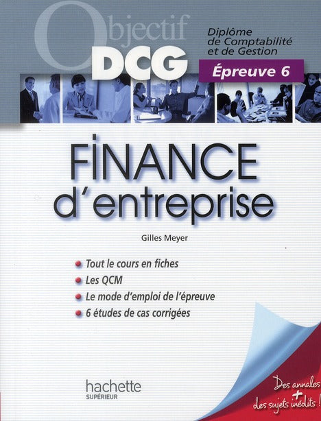 Objectif DCG ; finance d'entreprise (édition 2010/2011)