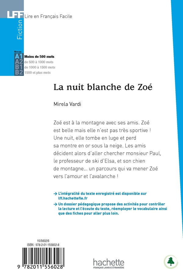 La nuit blanche de Zoé ; A1