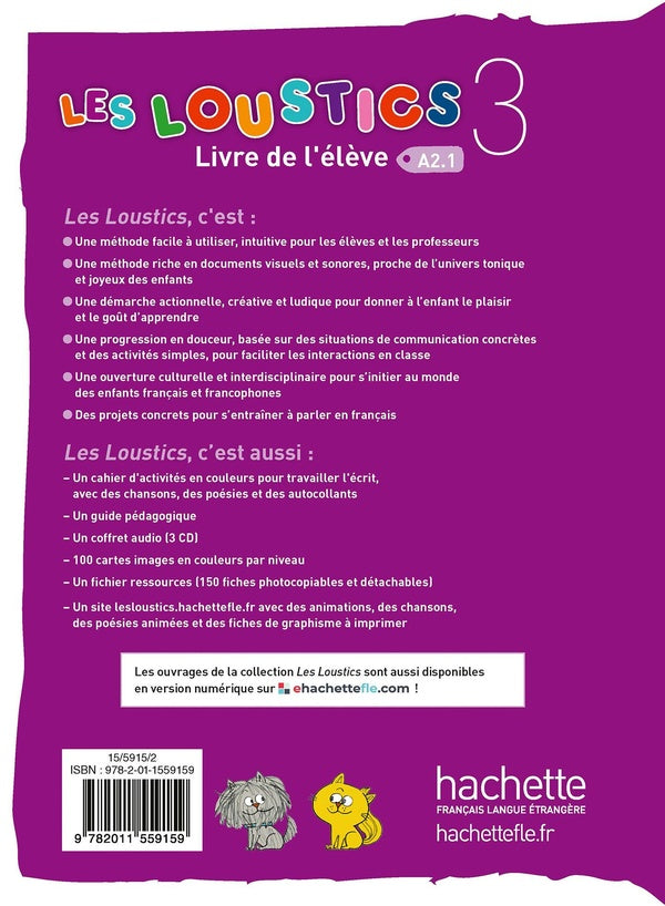 Les Loustics 3 - Livre de l'élève (A2.1)