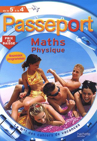 Passeport : maths-physique ; de la 5ème à la 4ème