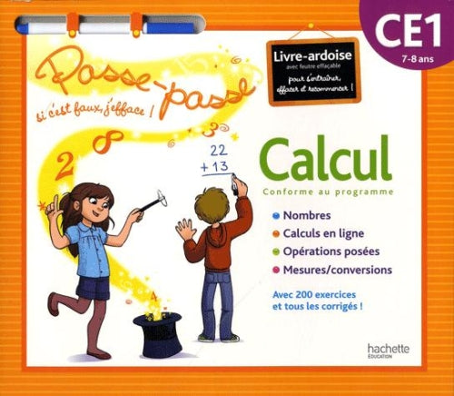 PASSE-PASSE : calcul ; CE1