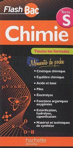 FLASH BAC : chimie ; terminale S
