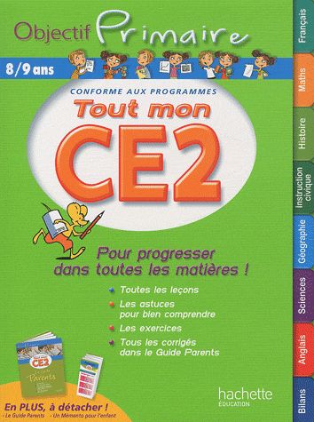 Objectif primaire ; tout mon CE2