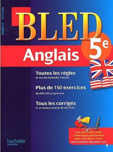 CAHIERS BLED : anglais ; 5ème