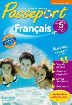 Passeport : français ; de la 5ème à la 4ème ; cahier de vacances