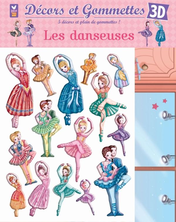 DECORS ET GOMMETTES : les danseuses