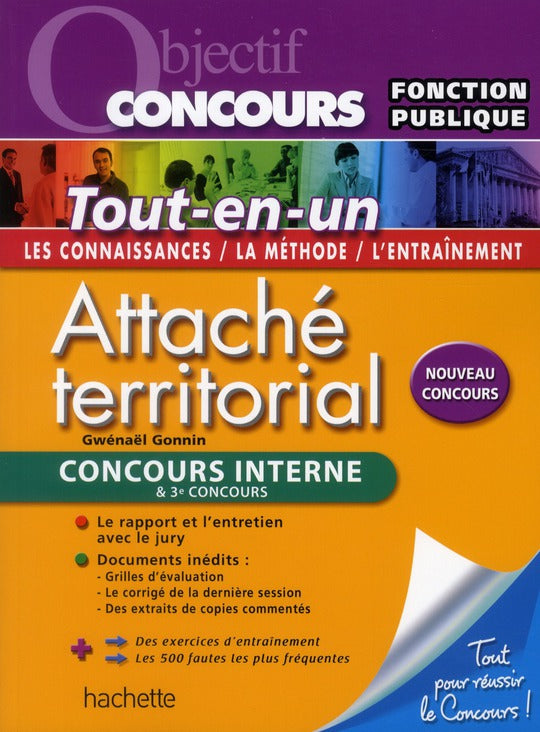 Objectif concours : attaché territorial ; concours interne