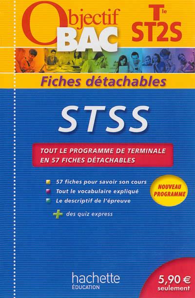 Objectif bac : STSS ; terminale ST2S ; fiches détachables