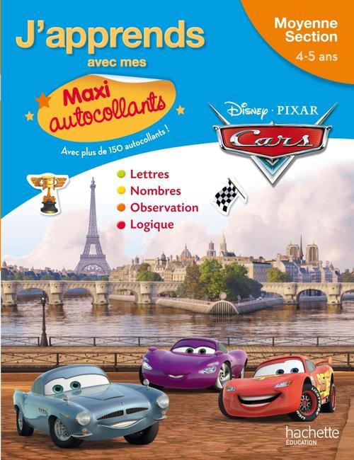 Mes autocollants ; moyenne section ; Cars