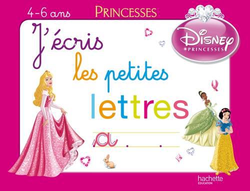 J'écris les petites lettres avec les princesses ; ardoise