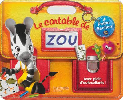 Le cartable de Zou ; petite section