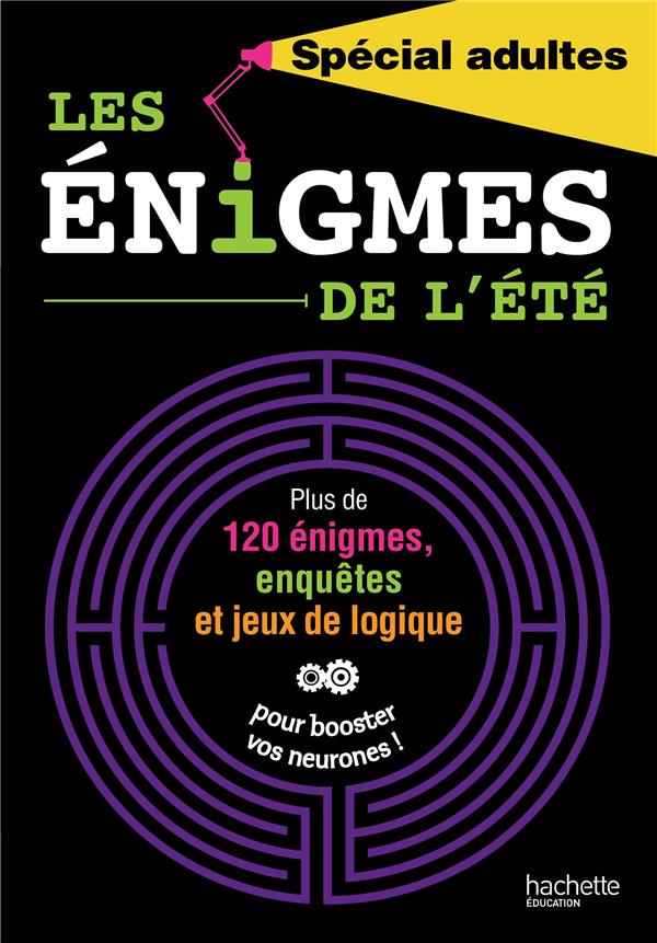 Les énigmes de l'été ; spécial adultes