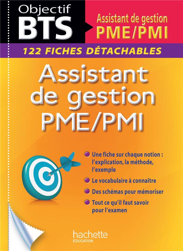 Objectif BTS : assistant de gestion pme/pmi ; fiches