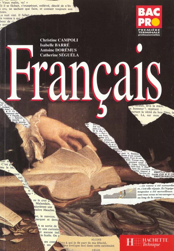 Francais 1e-terminale pro ; eleve