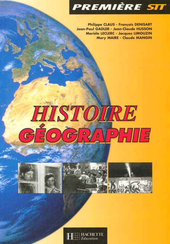Histoire geographie 1e stt ; eleve