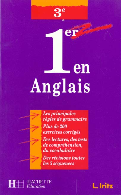 Premier en anglais en 3e
