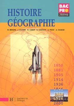 Histoire geographie terminale pro ; eleve